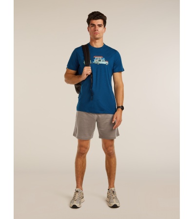 Тениска Icebreaker Merino 150 Tech Lite SS Tee Transportage M's